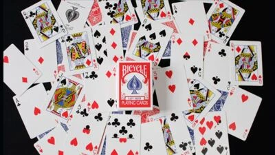 Bicycle Gaff Index Spielkarten (Gimmicks und Online Anleitung)