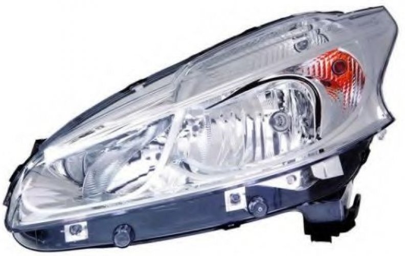 Phare avant gauche Peugeot 208 pour rénovation de carrosserie suite à un choc avant
