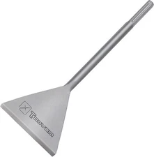SDS Max Chisel, 6 Inch Wide Floor Scraper Tile Removal Scraping Chisel Bits