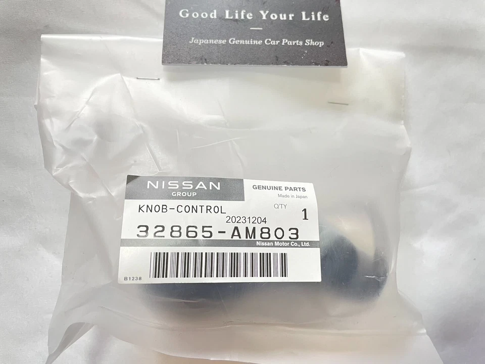 INFINITI G35 SKYLINE V35 BLACK LEATHER MANUAL SHIFT KNOB 6MT OEM S GENUINE OEM Foto 2 de 4