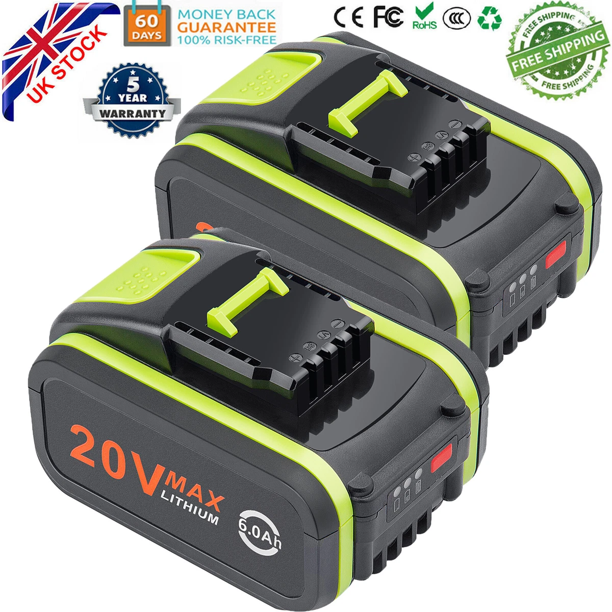 Worx spare online battery