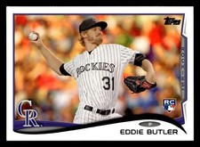 Eddie Butler 2014 Topps Update #US-262 Colorado Rockies BUY3GET1FREE
