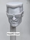3d Print NUCLEAR DUKE HEAD#3 1:12 6" GI Joe Classified/Marvel Legends