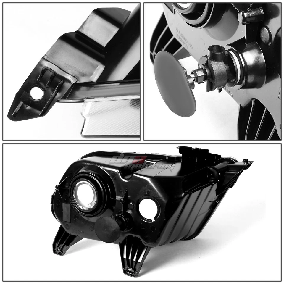 PARA 10-14 MUSTANG S-197 II CARCASA NEGRA FAROS CRISTALINOS + SEÑAL ÁMBAR Foto 4 de 4