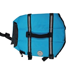 VIVAGLORY Dog Life Jacket Adjustable/Reflective Enhanced Buoyancy  SZ M 