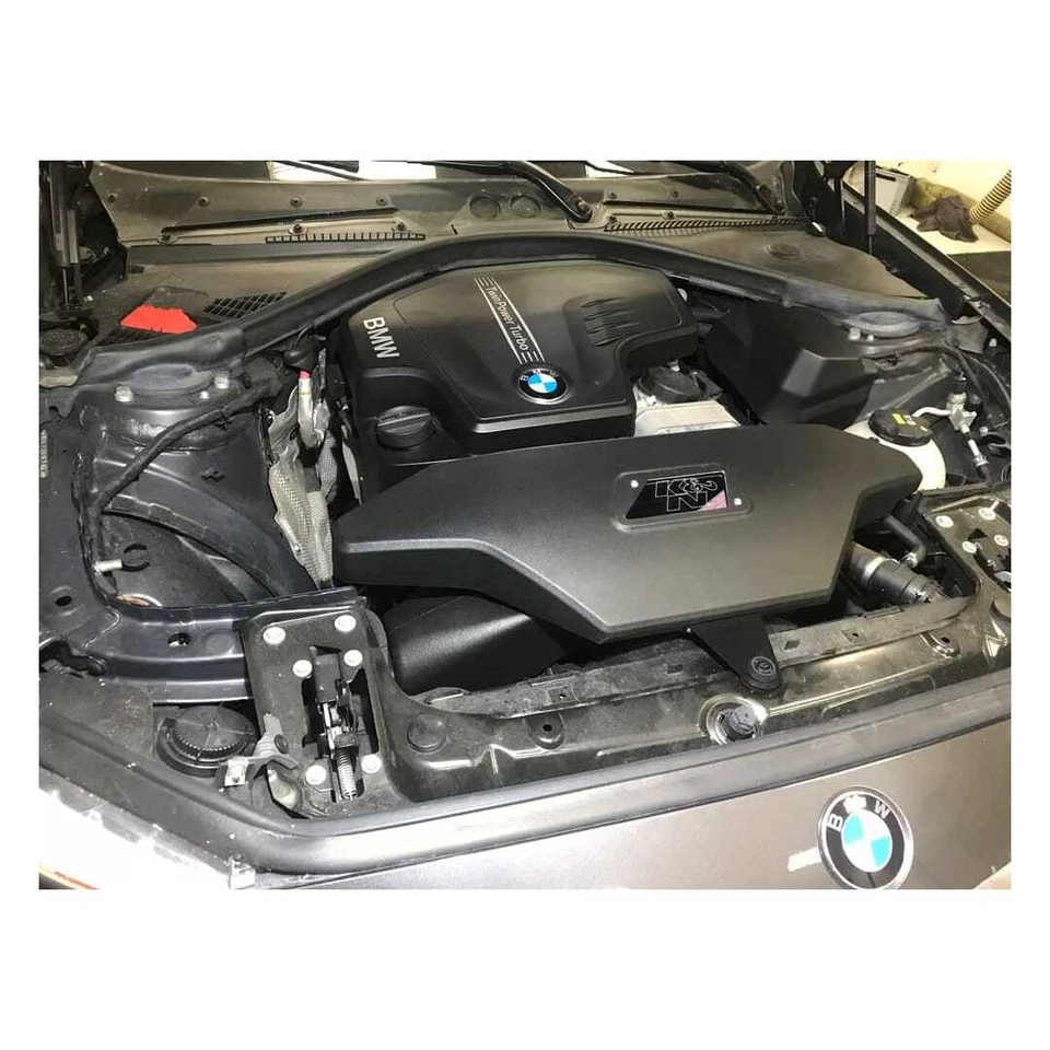 Sistema de entrada de ar K&N 57S-2001 desempenho para 2012-2016 BMW 2.0L L4 gasolina - Imagem 4 de 4