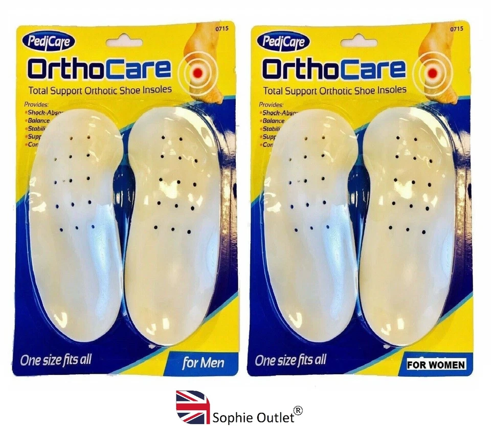 SOPHIE OUTLET Orthotic Insoles for Plantar Fasciitis | Arch Support & Heel Cushion UK