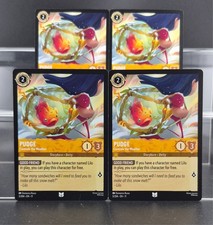 Disney Lorcana Pudge - Controls the Weather 3/204 Winterspell Uncommon 4 Cards