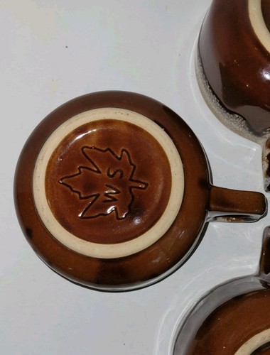Vintage Western Stoneware Soup Bowls Mugs Lot Of (4) - Picture 10 of 10