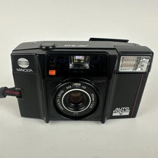 Konica Minolta Auto Focus V 35mm Point & Shoot Film Camera | Tested Works