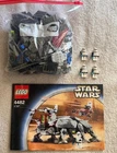 2002 Lego Star Wars AT TE 4482 100% Complete No Box Great Condition