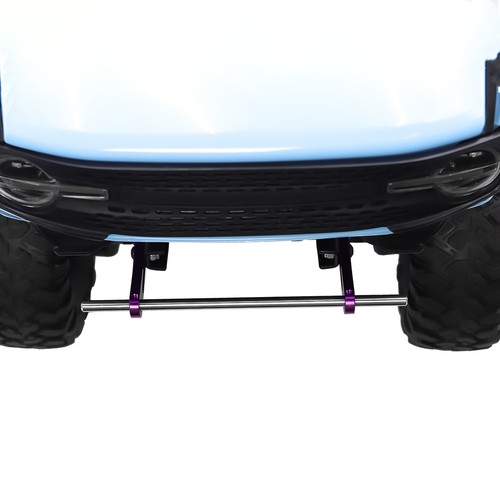 RC Bumper Alloy Front Rear Bull Bars for 1/10 RC Crawler LCG TRX4 SCX10 Capra SE - Picture 10 of 14