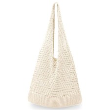 Summer Beach Tote Crochet Bag for Women - Aesthetic Knit Bag