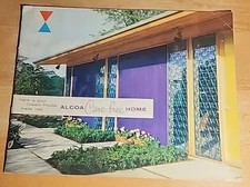 1957 Alcoa Care-free Home Dream House Charles Goodman Architect Oversized Pages