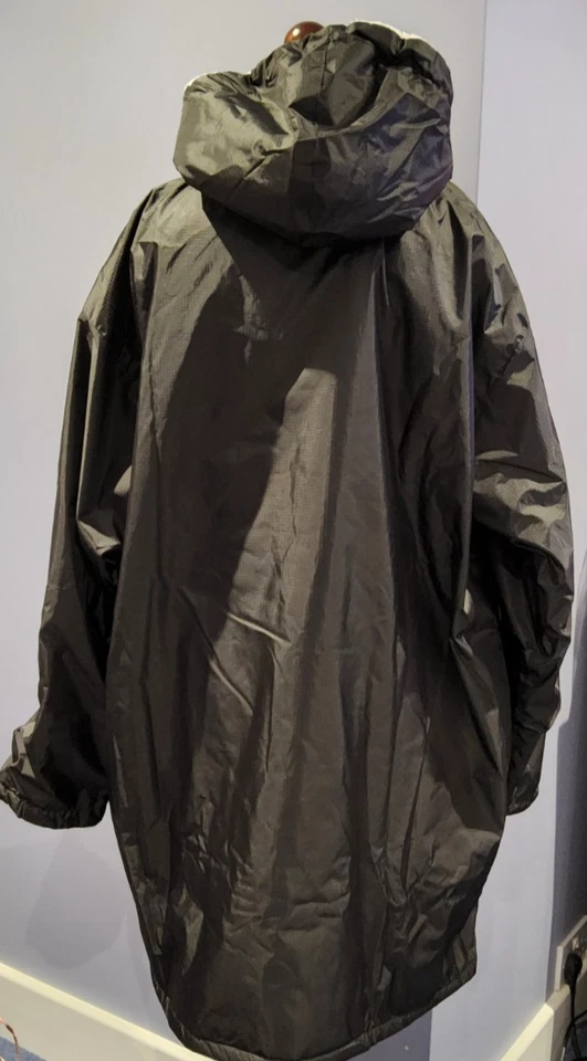 WAVE HAWAII Unisex Adults Biso Sherpah Waterproof Zip Up Poncho - Black - 1 Size - Image 2 of 4