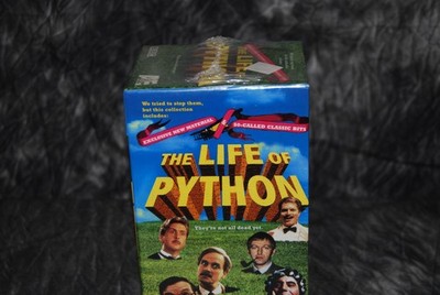 Monty Python: The Life of Python - Boxed Set (VHS, 2000, 3-Tape Set) New Sealed!