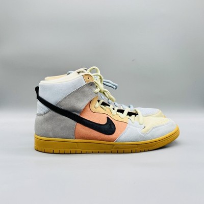 Nike Shoes Mens 12 Multicolor Suede SB Dunk High Colorblock Sneakers Comfort