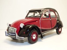 Citroen 2CV HARLESTON red delage / black 1/18