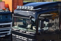 Bragan Roof Bar LED Spot Beacon Air Horn FüR DAF XF 106 2013+ Edelstahl