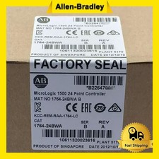 New AB 1764-24BWA SER B MicroLogix1500 24 Point Controller 1764 24BWA US