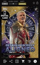 DIGITAL WWE SLAM 50cc CODY RHODES ASTROLOGICALLY COSMIC CHROME 25 LEGENDARY 