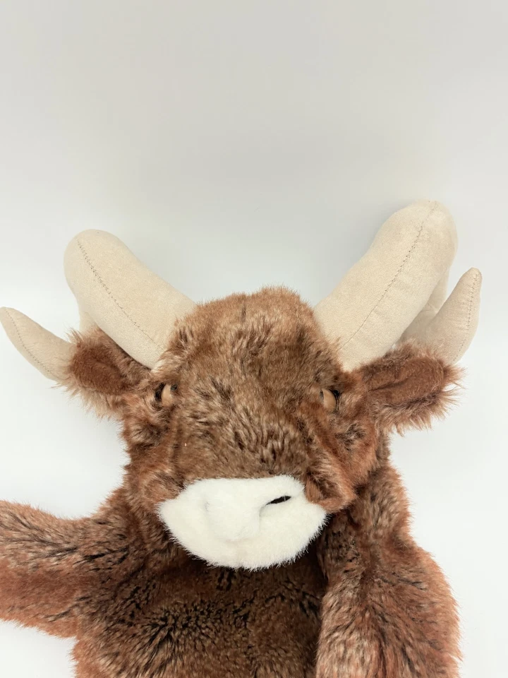 Juguete de peluche Folkmanis oveja cimarrón escenario marioneta carnero animales realistas Foto 2 de 4