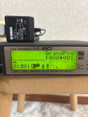 DTM・DAW YAMAHA MU80  TONE GENERATOR Yamaha MU80 Tone Generator Sound Module MiDI sound source | eBay