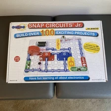 Snap Circuits Jr Electronics Elenco Exploration Kit 100 Projects STEM Learning