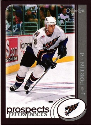 J-F FORTIN 2002-03 Prospects OPC #266 Washington Capitals