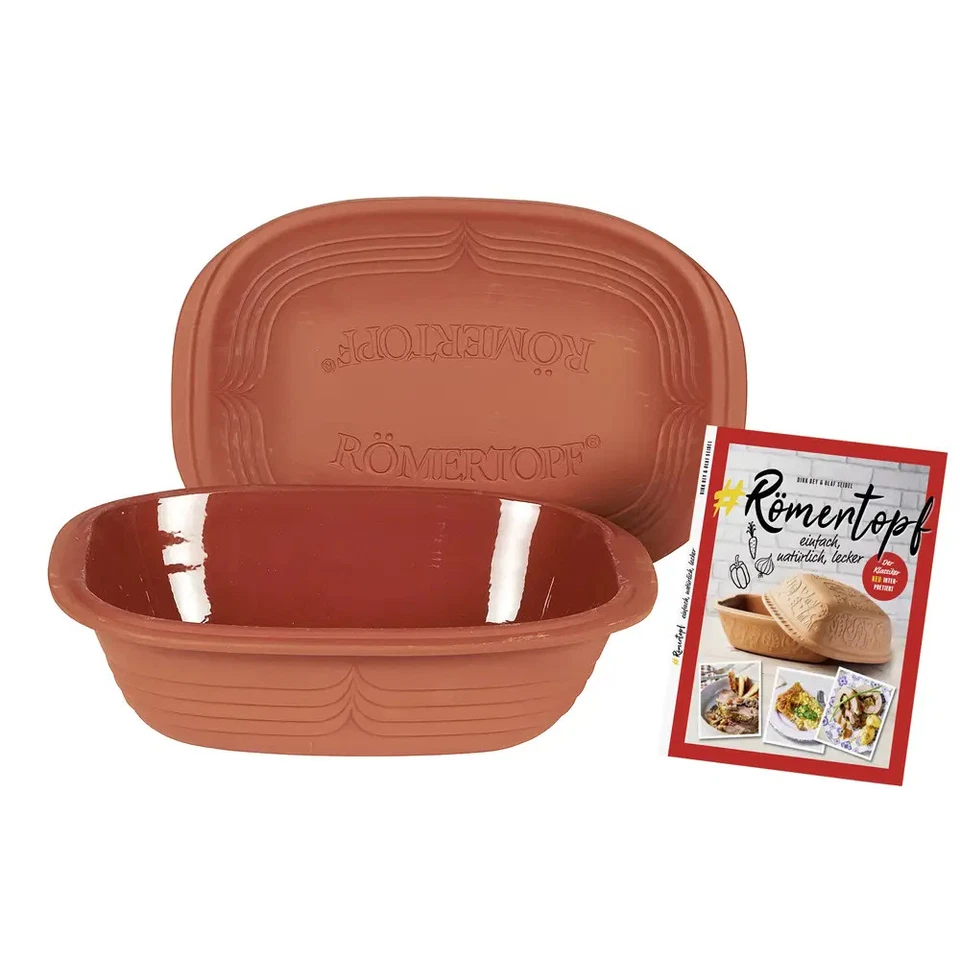 Römertopf Dampfgar-Bräter Modern Look 6P Retourenware Neu-Sonstige - Bild 2 von 2