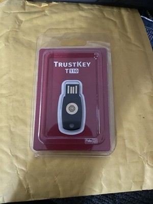 Fido Security Key TrustKey T110 FIDO2 U2F Two-Factor Authentication USB-A 10pack