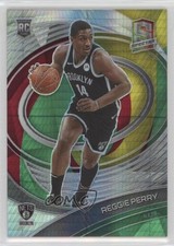 2020-21 Panini Spectra Asia Yellow Green Prizm /75 Reggie Perry #128 0q60
