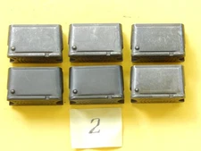 SIX  CODE MARKED U S MILITARY M1 GARAND CLIPS
