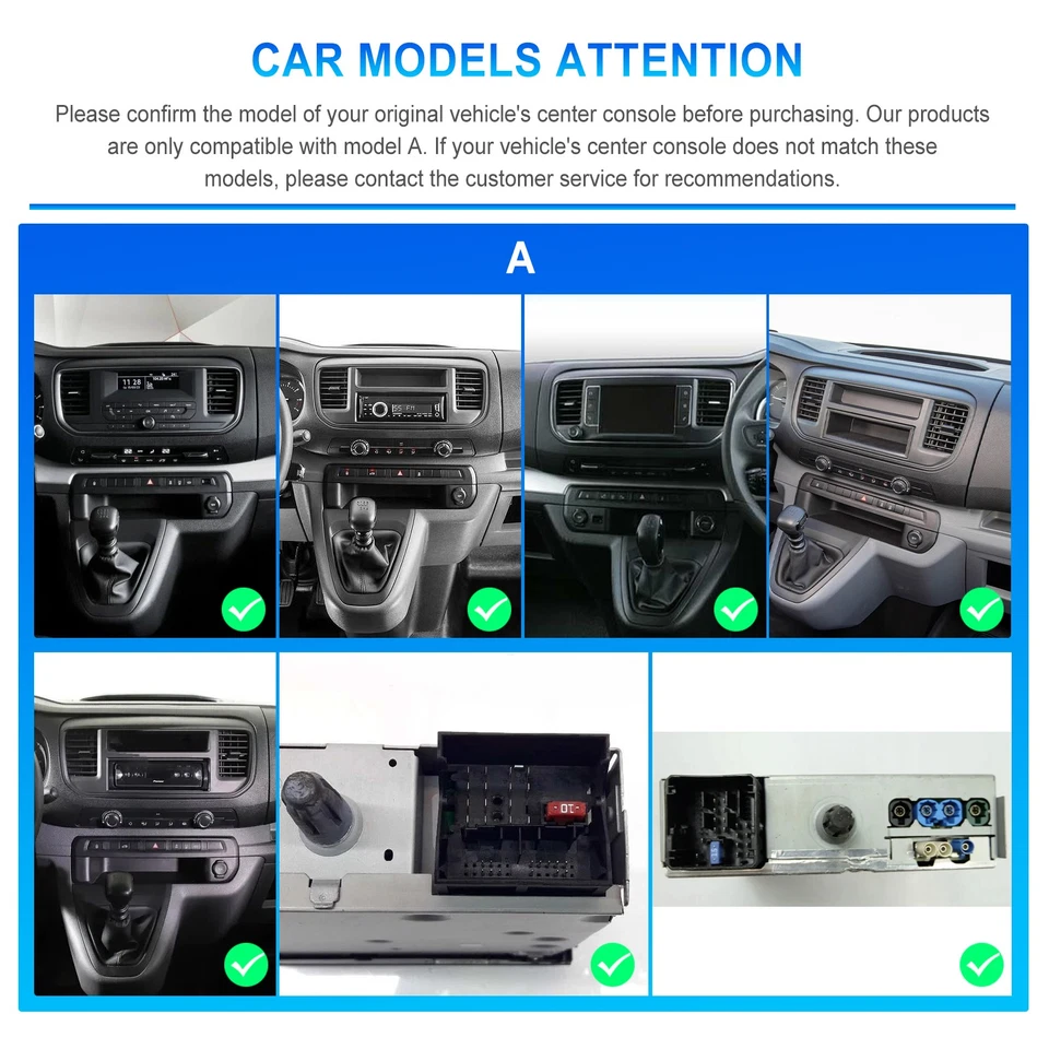 8Core Android13 Carplay Autoradio Für Citroen Jumpy Peugeot Expert GPS Navi - Bild 3 von 4