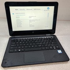 HP ProBook x360 11 G2 EE, Core-m3-7Y30 8GB NO SSD/OS/AC ADAPTER LOOSE LID 