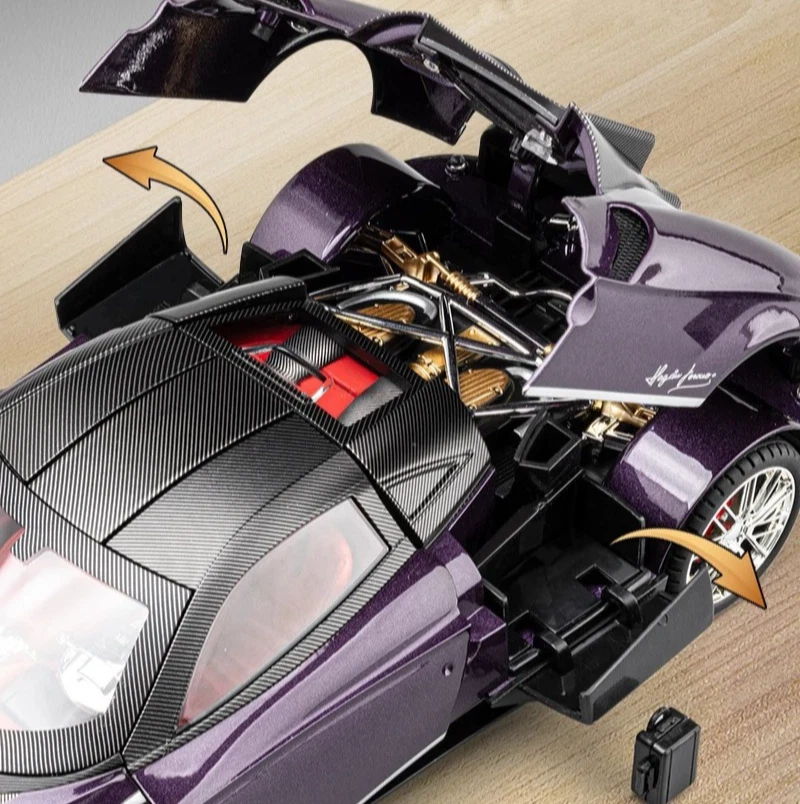 1/18 PAGANI HUAYRA Diecast Aleación Coche Deportivo Modelo Metal Carreras Coleccionable NUEVO Foto 3 de 4