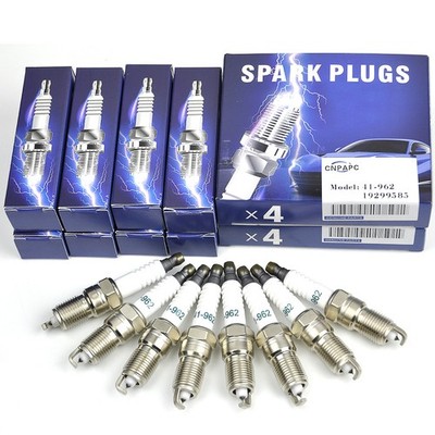 8Pcs CNPAPC iridium Spark Plugs 41-962 19299585 For GMC Sierra Chevy Silverado