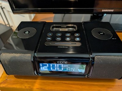 iHome iP9 iPod Docking Station w/AM/FM Alarm Clock
