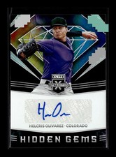 2020 Panini Elite Extra Edition #HG-HO Helcris Olivarez Hidden Gems Black