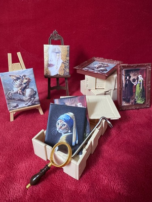 #ad *SALE* Starting 04 11 26 ZURU Mini Brands Create Masterpieces Art Collectibles $16.50