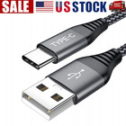 Braided USB C Type C Fast Charging Data Cable Cord for iPhone 17 Pro Max 16 lot