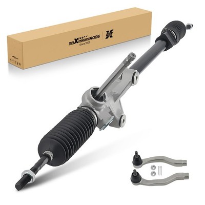3Pcs Power Steering Rack And Pinion + Outer Tie Rods For Honda Civic 92-97