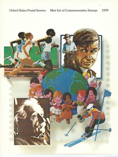 Juegos de estampillas postales de EE. UU. 1978-1980 como nuevas - Imagen 5 de 10