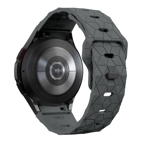 Silicone Football Pattern Strap Band for Samsung Watch 4 5 Pro 6 40/44/43/47mm - 第 33/54 張圖片