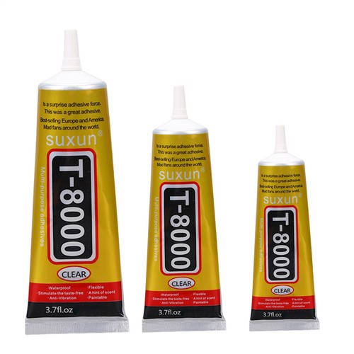 T-8000 Glue Industrial Adhesive For Phone Frame Bumper Jewelry 110ml, 50ML,15ML