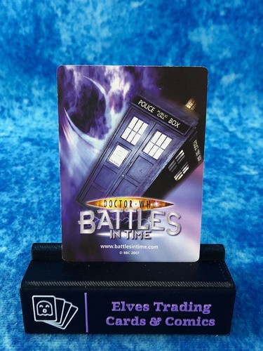 Tarjeta coleccionable Doctor Who Battles in Time 3: Invader única CCG de Topps 2007 - Imagen 298 de 402