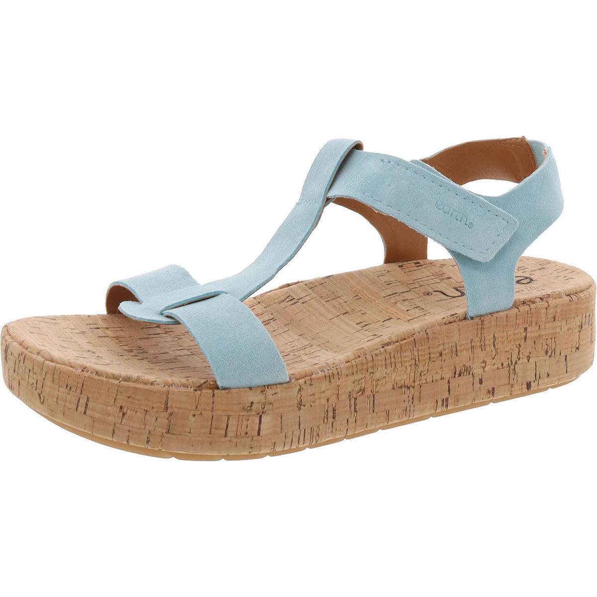 Женские босоножки на плоской подошве из пробки Earth Shari BHFO 2522