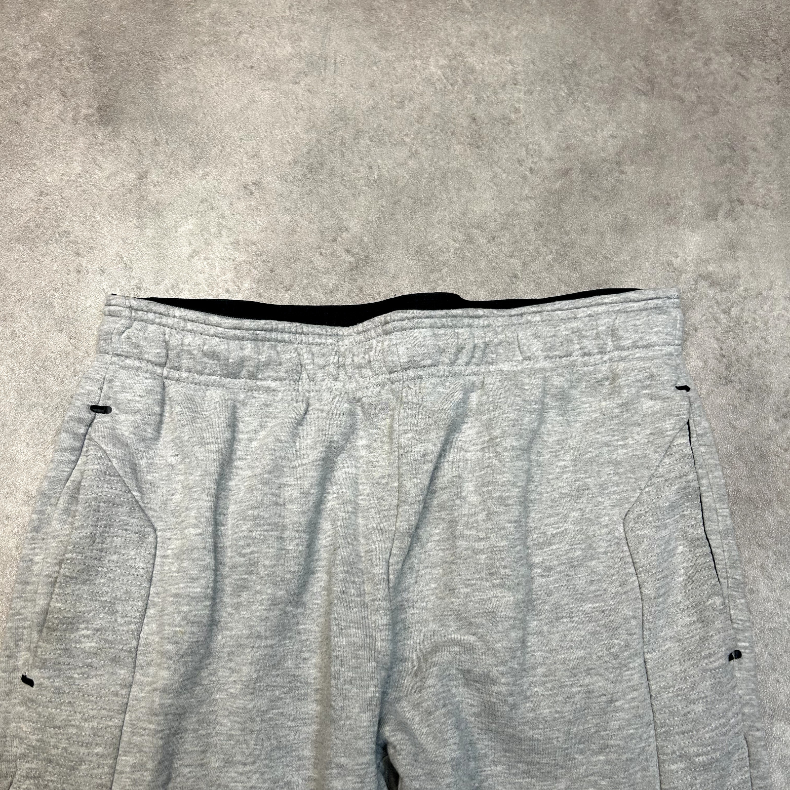 Reebok Track Pants Mens Medium Y2K Tapered Training Sports Joggers, Grey image 5