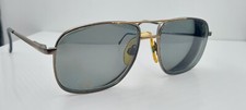 Vintage Luxottica Hector Bronze Pilot Metal Sunglasses Italy FRAMES ONLY