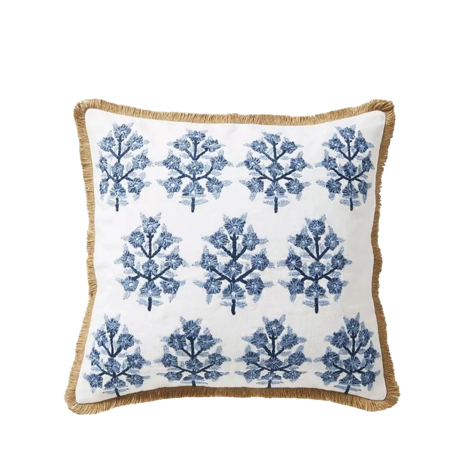 Embroidered Home Décor Pillow Covers
